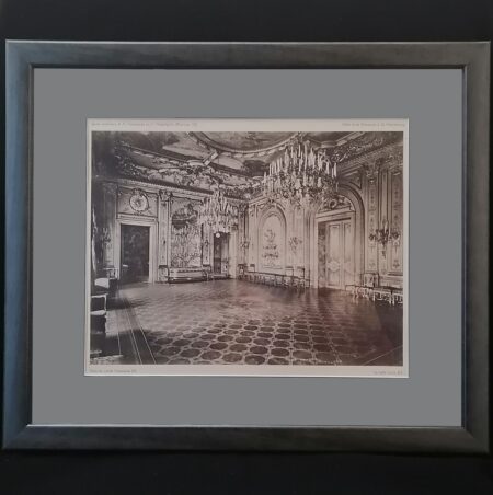лот №A000406 — Литография «Зал в стиле Людовика XV»