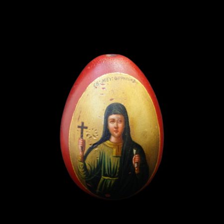 НЕТ В НАЛИЧИИ - лот №M000285 — Пасхальное яйцо "Святая Агриппина"
