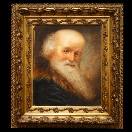 НЕТ В НАЛИЧИИ - лот №A000376 — Картина в раме «Портрет старика»