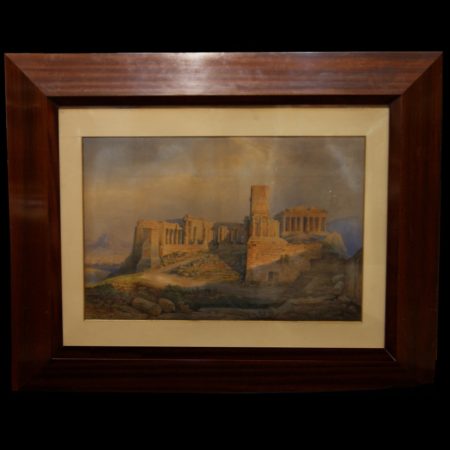 НЕТ В НАЛИЧИИ — лот №A000379 — Картина в раме «Афины»