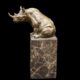 лот №B000227 — Скульптура «Носорог»